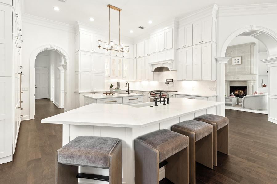 Chef's kitchen at 3508 Burnt Pine Lane
