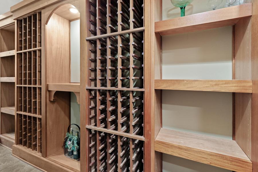 Wine cellar at 3508 Burnt Pine Lane